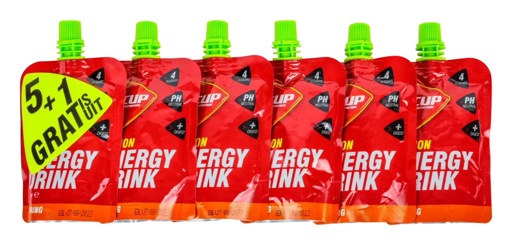 WCUP Energy Drink Lemon 5+1 gratis pack